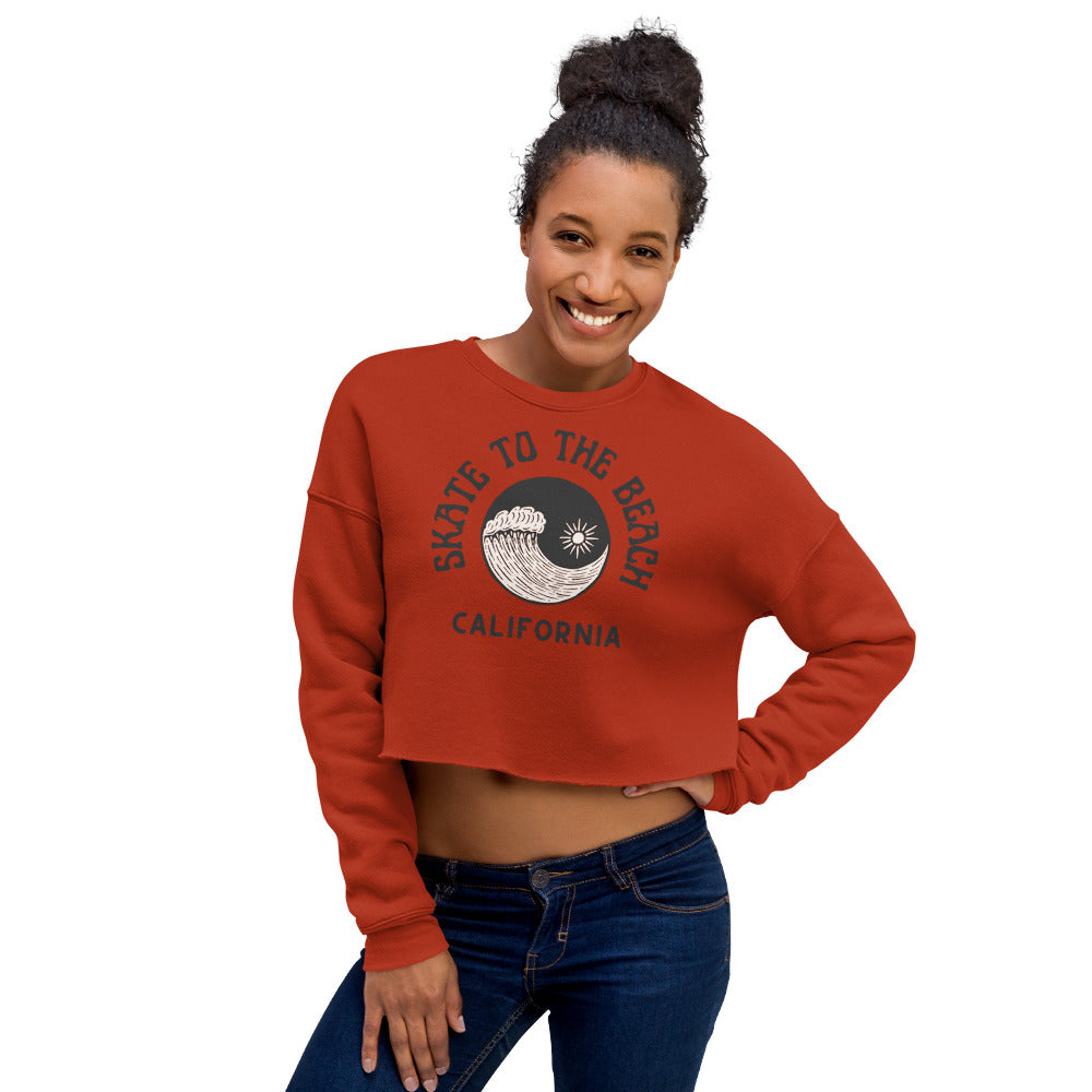 Ladies Moonlight Sessions Crop Sweatshirt