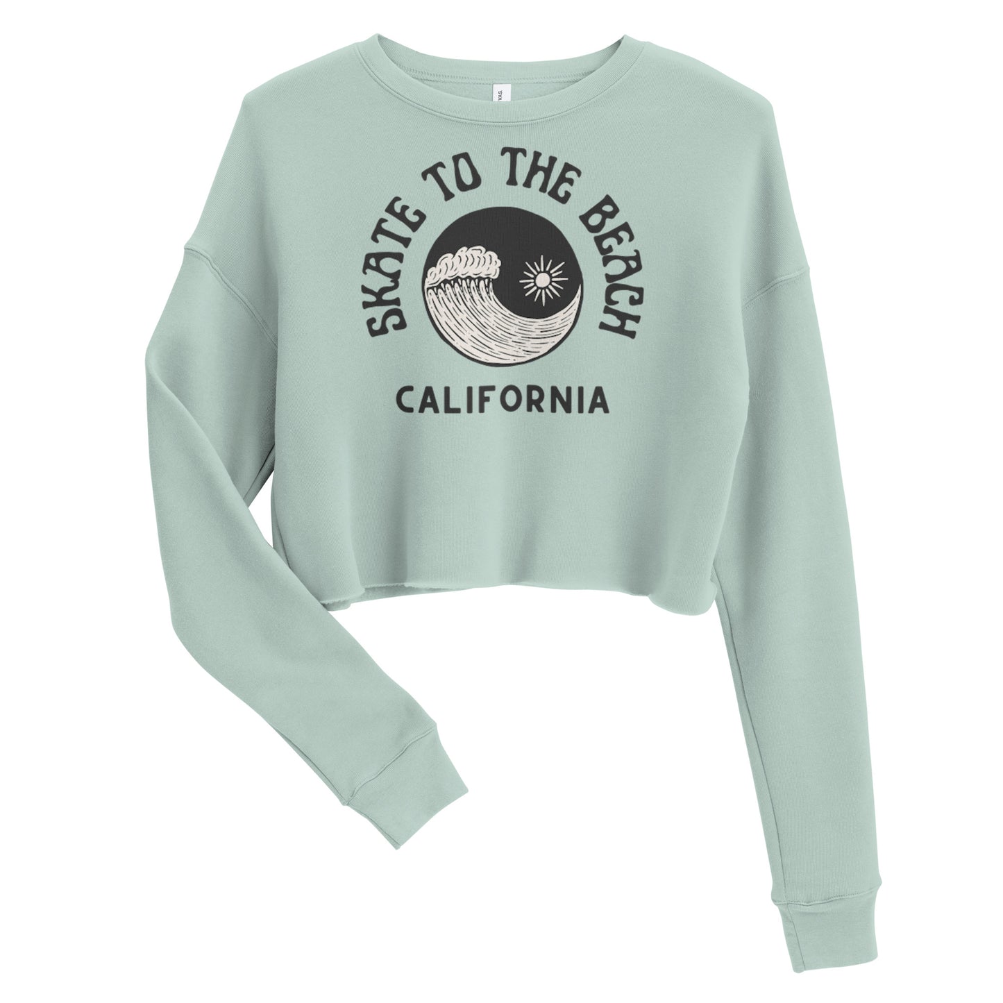 Ladies Moonlight Sessions Crop Sweatshirt
