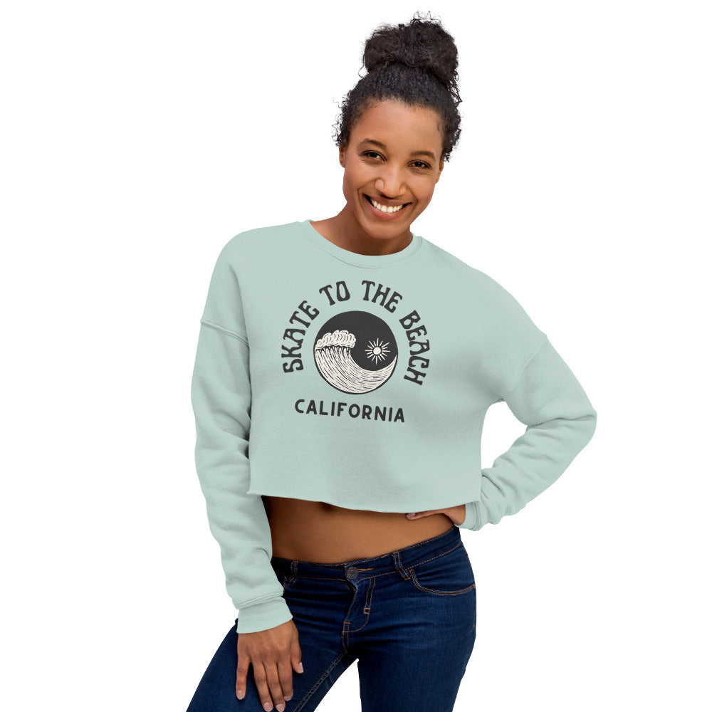 Ladies Moonlight Sessions Crop Sweatshirt